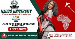 Our Facebook profile NZUBO THE AFRICAN UNIVERSITY
