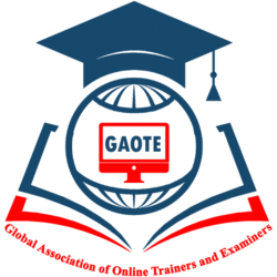 A p, Member of Global Association of online trainers and Examiners